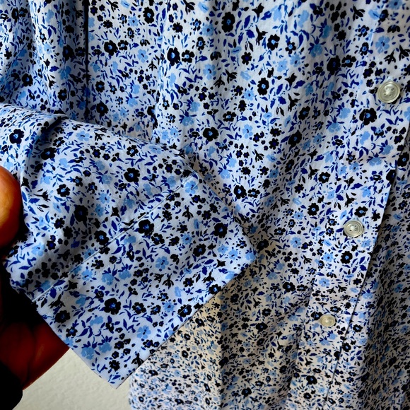 Club Room cotton shirt size L - Picture 4 of 6